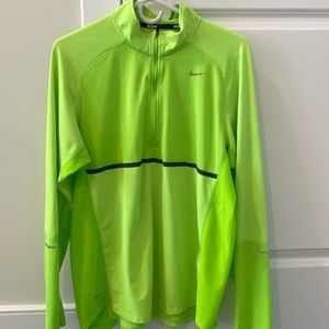 Nike running dri fit long sleeved tee
